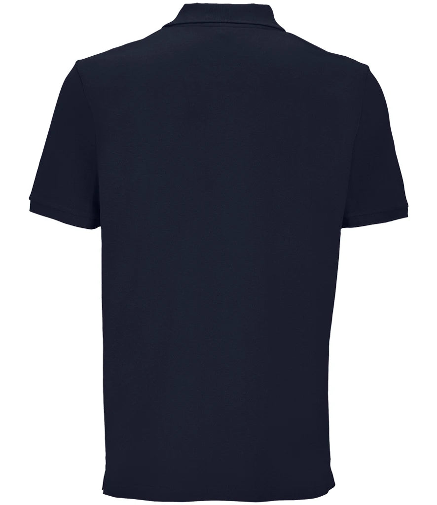 Polo in French Navy, back view [[v for="French Navy"]]