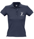 Ladies Polo in Navy, front view [[v for="Navy"]]