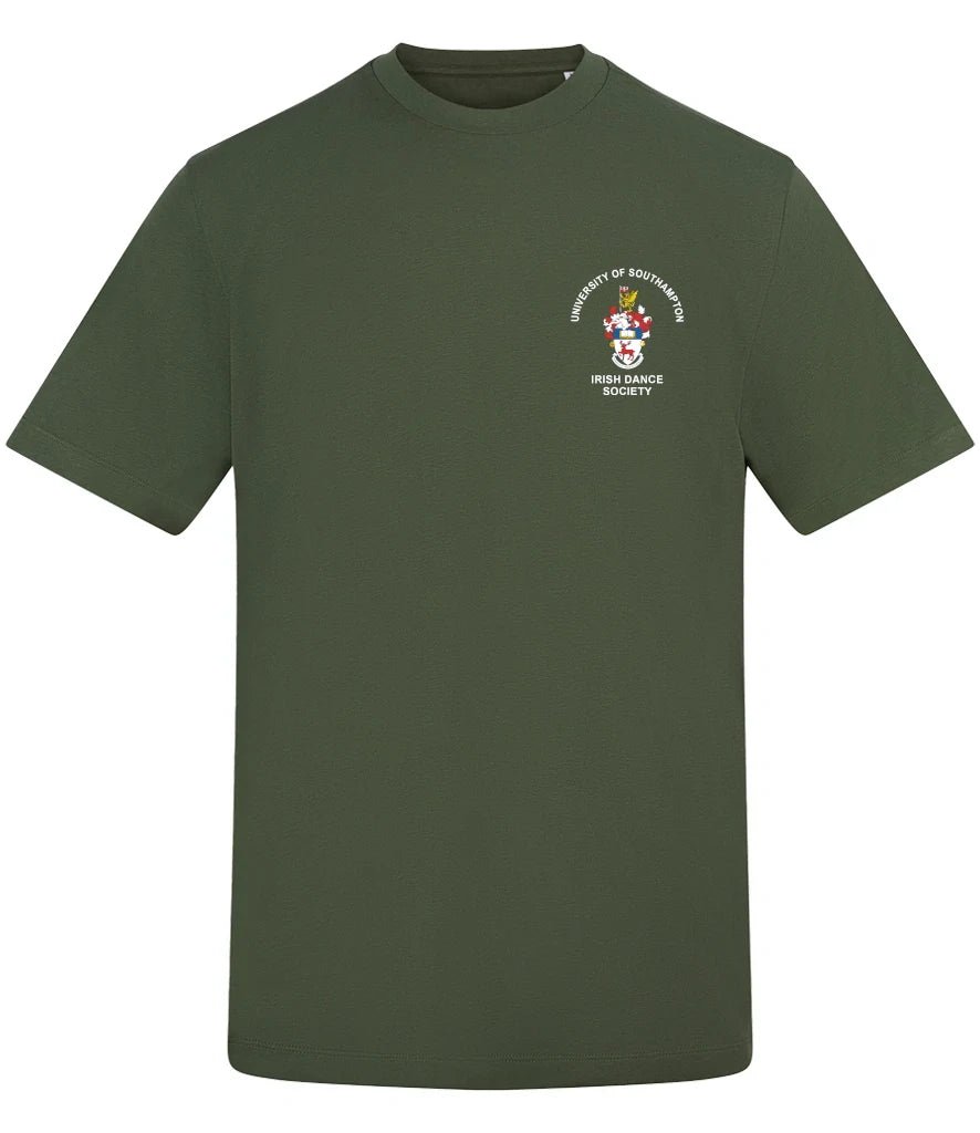 T-Shirt in Earthy Green, front view [[v for="Earthy Green"]]