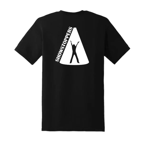 T-Shirt in Black, back view [[v for="Black"]]