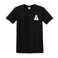 T-Shirt in Black, front view [[v for="Black"]]