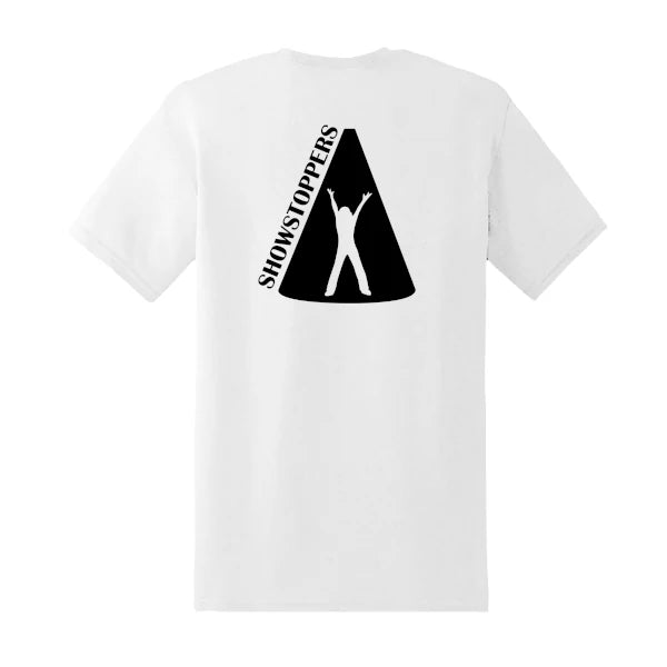 T-Shirt in White, back view [[v for="White"]]