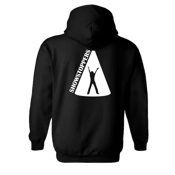 Hoodie in Black, back view [[v for="Black"]]