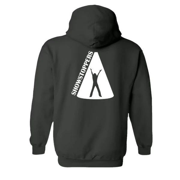 Hoodie in Charcoal, back view [[v for="Charcoal"]]