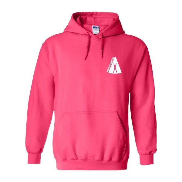 Hoodie in Heliconia, front view [[v for="Heliconia"]]