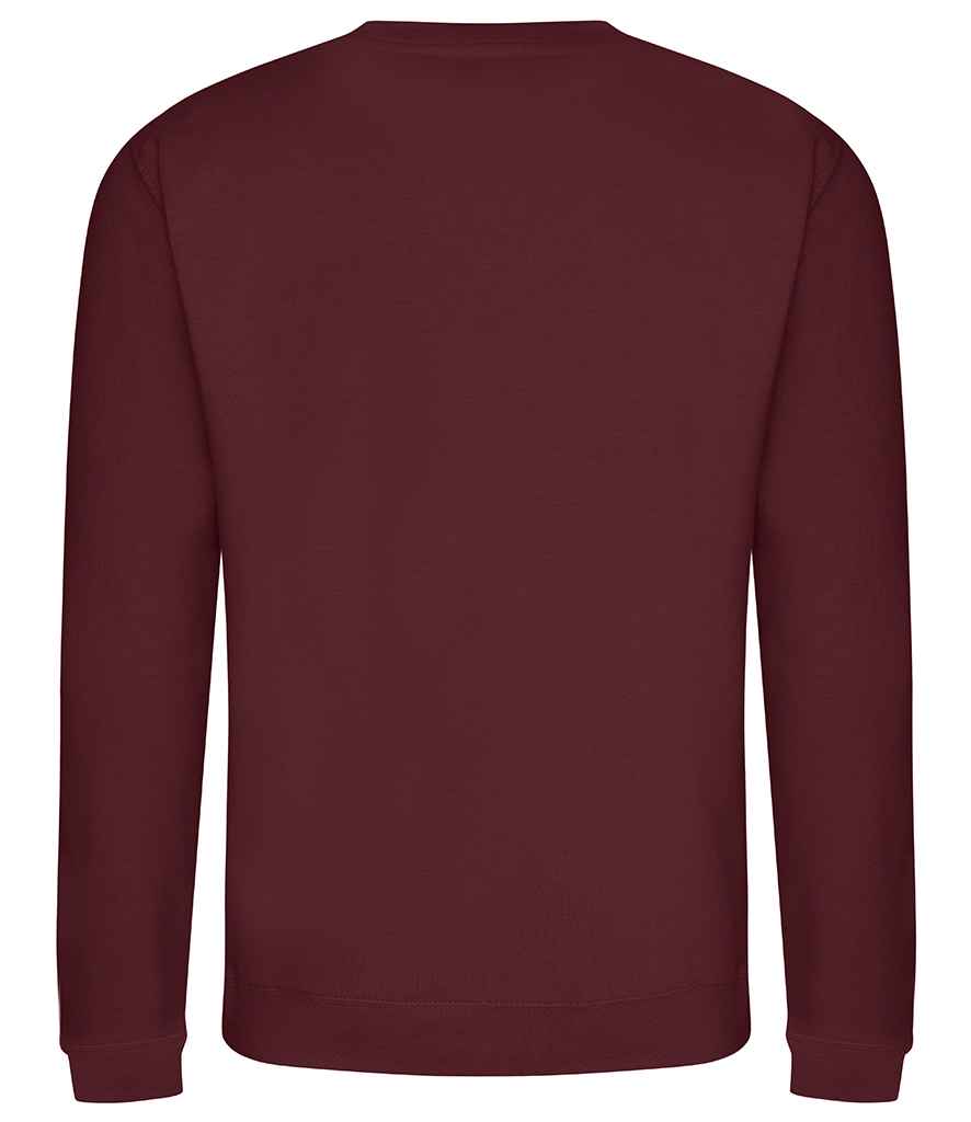 burgundy sweatshirt, back view [[_bp for="Burgundy" x=51 y=28 w=47 h=26 ink=#ffffff]]