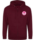 Zoodie in Burgundy, front view [[v for="Burgundy"]]