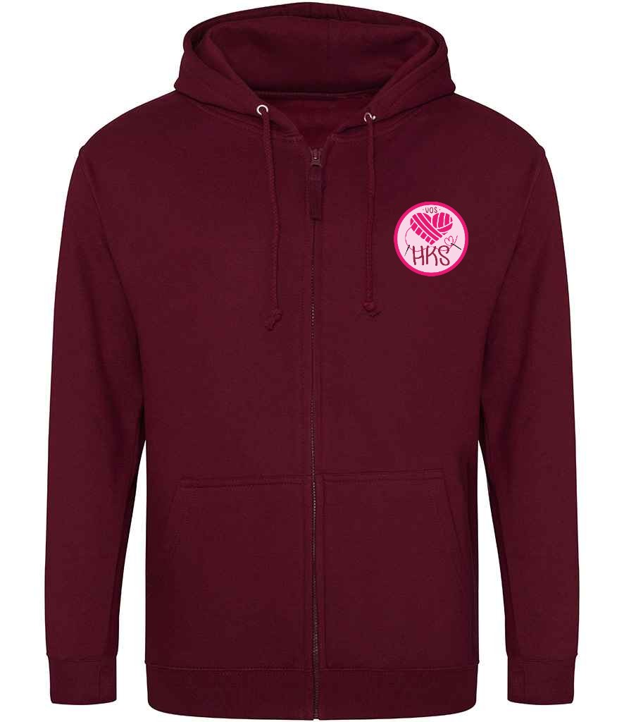 Zoodie in Burgundy, front view [[v for="Burgundy"]]