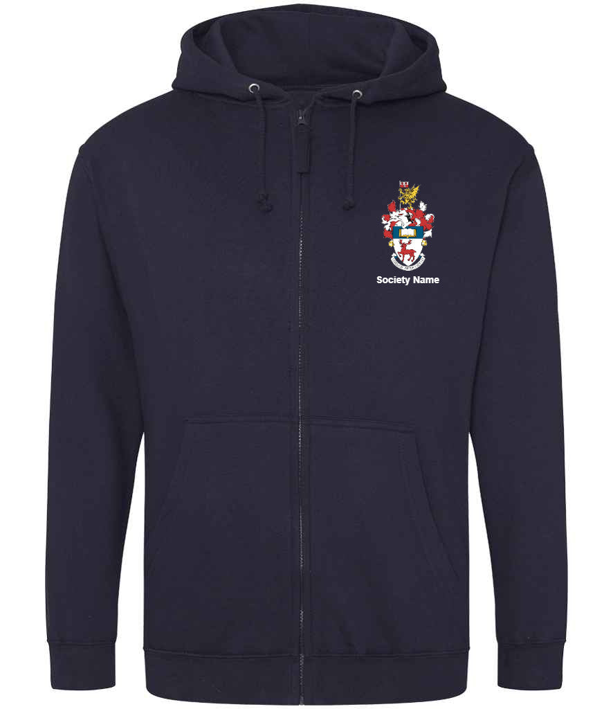 navy zoodie, front view [[_rc for="New French Navy" left_chest_embroidery="UoS Coat of Arms" x=33 y=33 w=15 h=11 ink=#ffffff]]