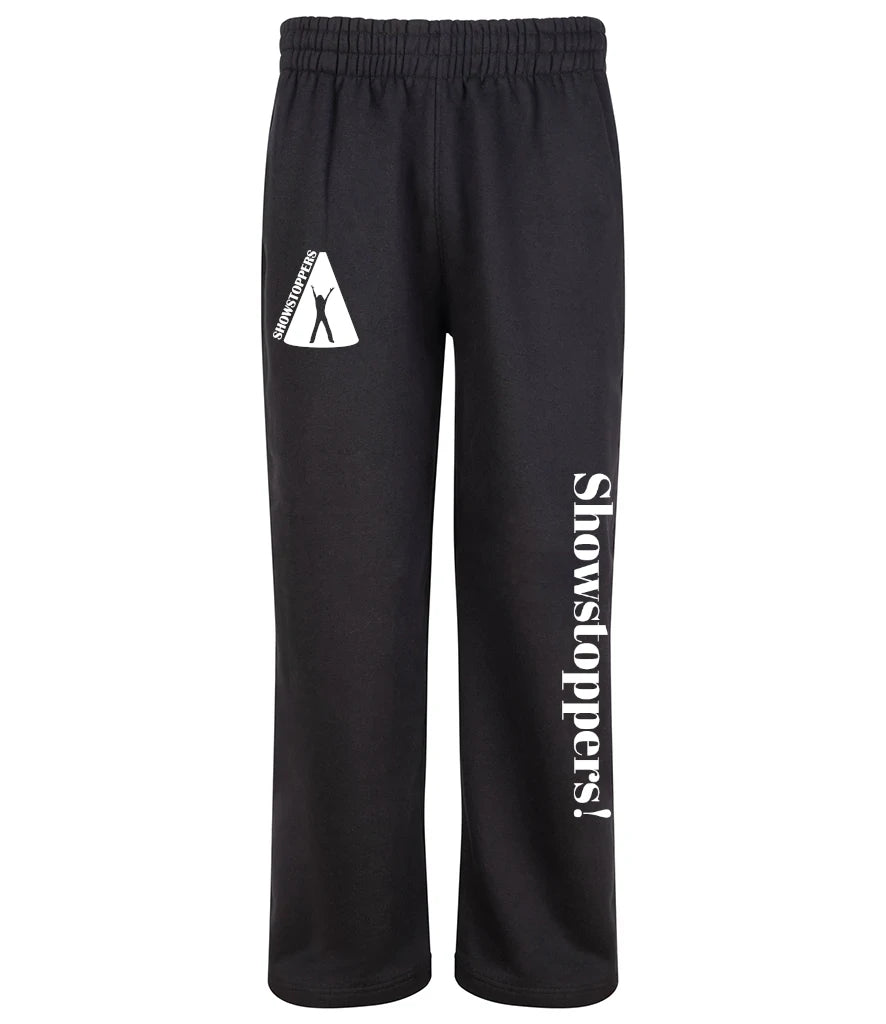 Jog Pants in Deep Black, front view [[v for="Deep Black"]]