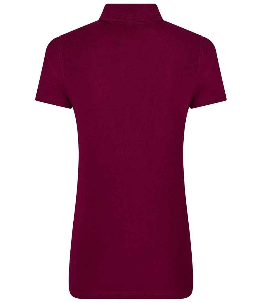 Social Shirt in Burgundy, back view [[_bp for="Burgundy" x=49.8 y=25.1 w=38.7 h=18.6 size=9 ink=#ffffff font="Clarendon BT"]]