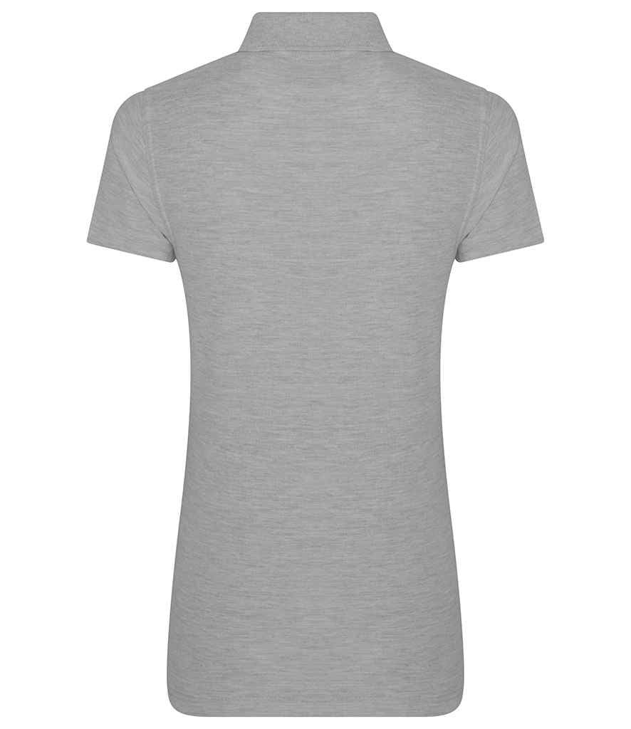Social Shirt in Heather Grey, back view [[_bp for="Heather Grey" x=49.8 y=25.1 w=38.7 h=18.6 size=9 ink=#000000 font="Clarendon BT"]]
