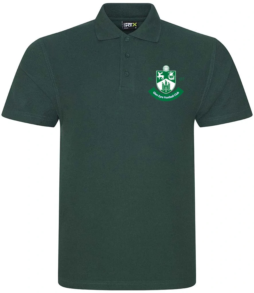 Polo in Bottle Green, front view [[v for="Bottle Green"]]
