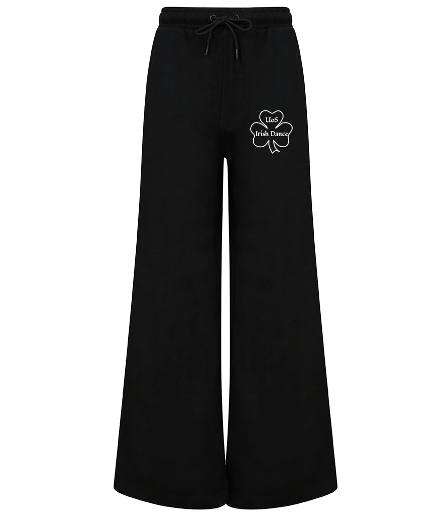 Wide Leg Joggers in Black, front view [[_rtp for="Black" x=40.2 y=25.1 w=10.9 h=5.4 size=9 ink=#ffffff font=Arial]]