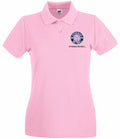 Ladies Polo with initials in Light Pink, front view [[_rcp for="Light Pink" x=35.5 y=27.7 w=13.9 h=6.8 size=9 ink=#000000 font=Carlito]]